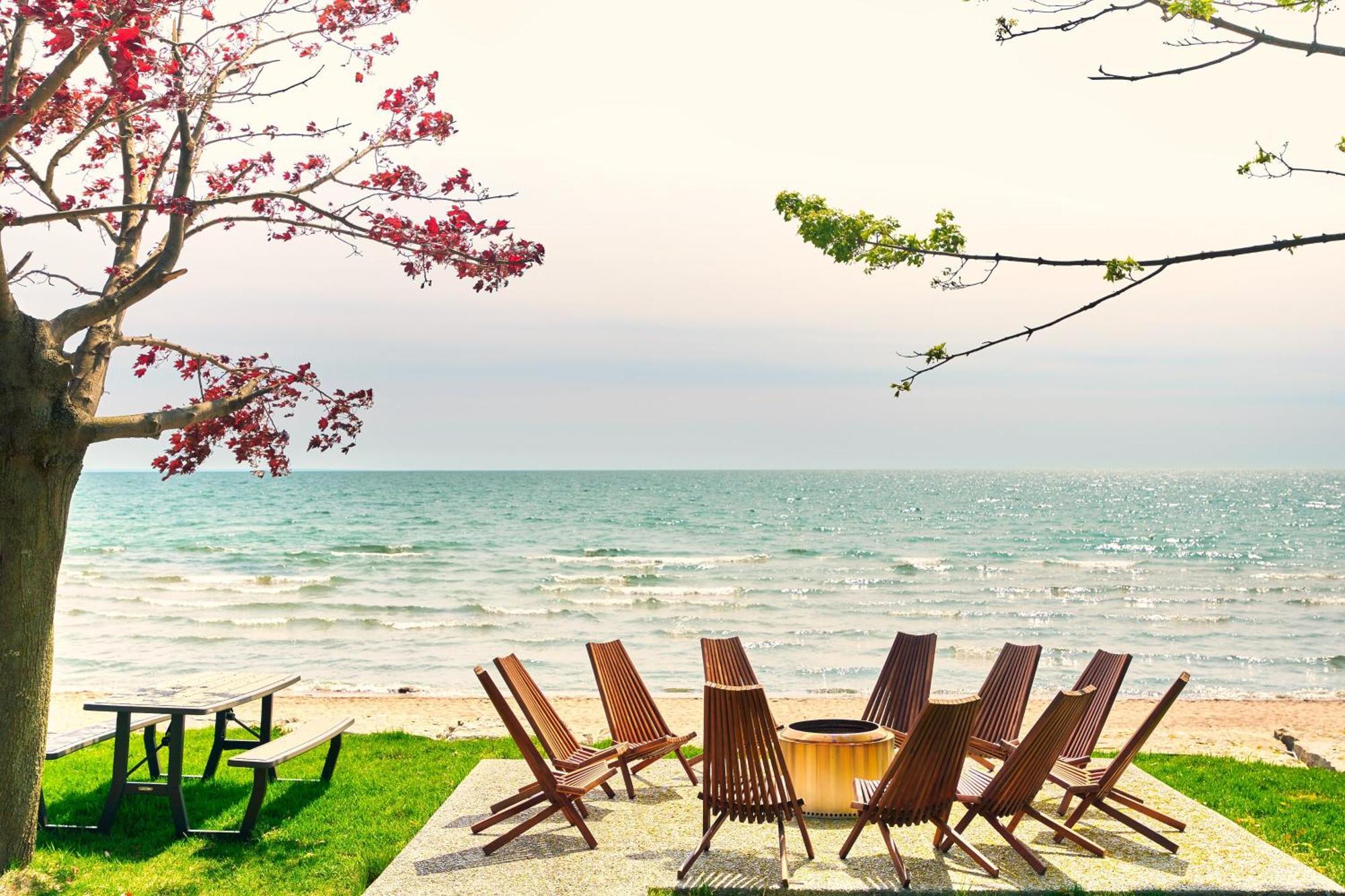 The Long Beach Resort - Beachfront Cottages & Townhouse Suites Wainfleet Ngoại thất bức ảnh